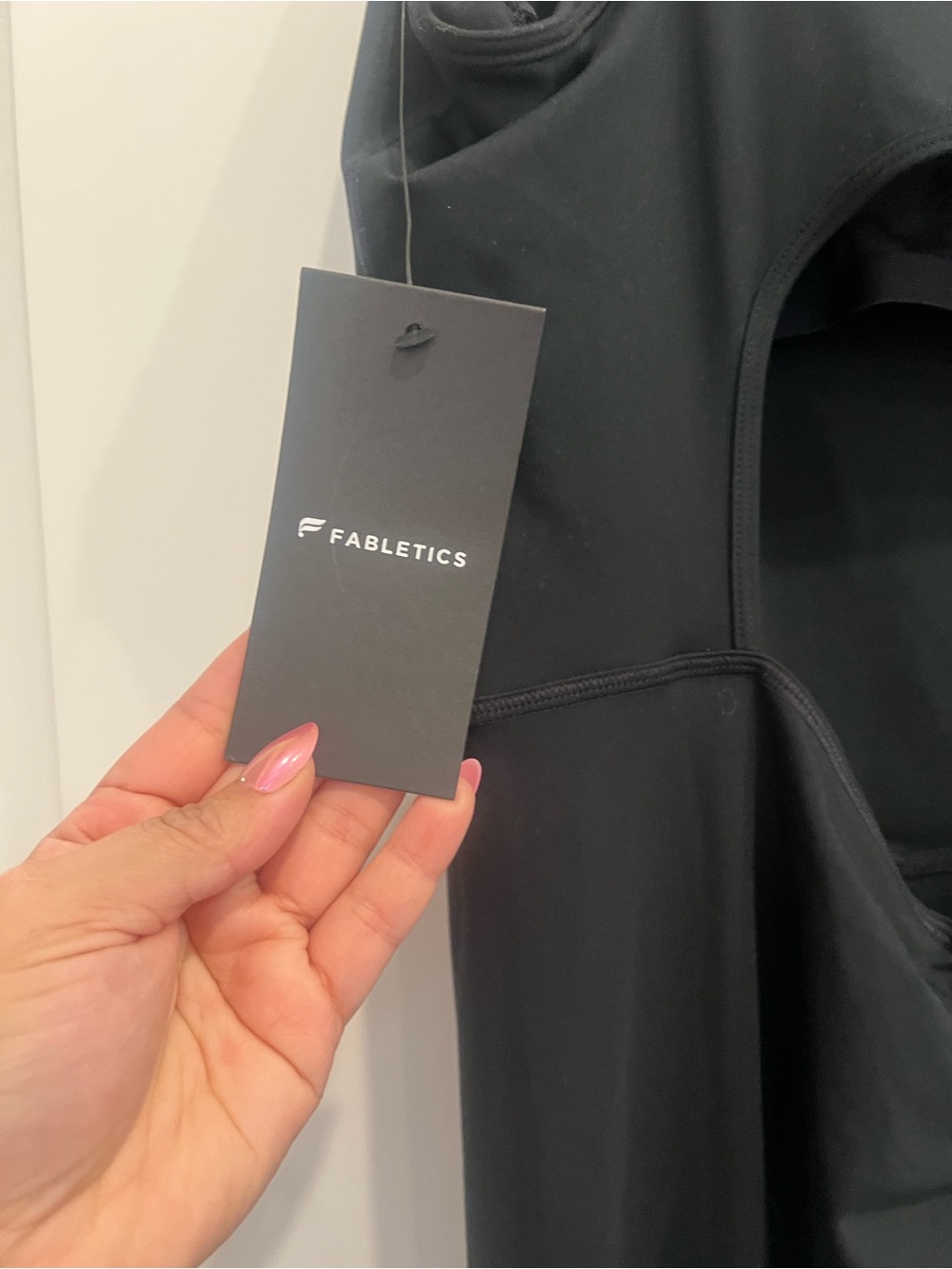 Fabletics Black Double-Strap Jumpsuit - Picture 4 of 5